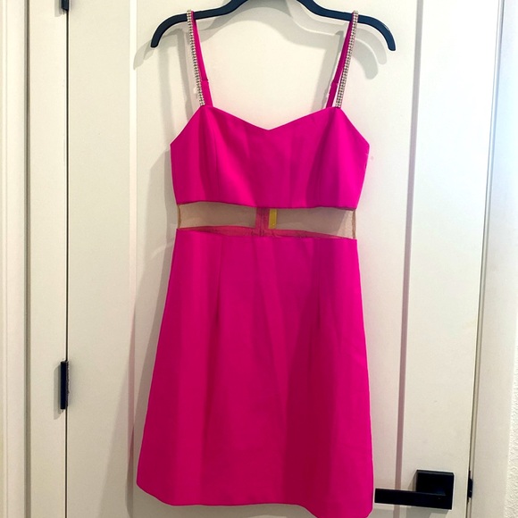 NWT Alexia Admor Eloise Illusion Sweetheart A-Line Dress |Size 2 - Picture 5 of 11